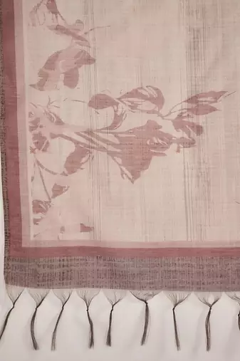 Women Regular Thread Work Kurta with Trousers & With Dupatta