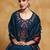 Women Floral Yoke Design Regular Kurta with Trousers & With Dupatta