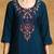 Women Floral Yoke Design Regular Kurta with Trousers & With Dupatta
