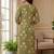 Women Floral Printed Regular Kurta with Trousers