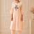 Women Striped Regular  Cotton Kurta with Trousers