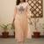 Women Striped Regular  Cotton Kurta with Trousers