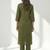 Women Ethnic Motifs Embroidered Regular Thread Work Kurta with Trousers