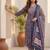 Women Floral Printed Regular Kurta with Trousers & With Dupatta