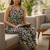 Women Floral Printed Regular Kurta with Trousers