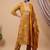 Women Floral Printed Regular Thread Work Kurta with Trousers & With Dupatta