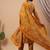 Women Floral Printed Regular Thread Work Kurta with Trousers & With Dupatta