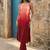 Women Ombre Dyed Regular Kurta with Trousers