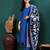 V-Neck Straight Kurta with Trousers And Dupatta