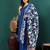 V-Neck Straight Kurta with Trousers And Dupatta
