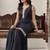 Women Ethnic Motifs Printed Regular Thread Work Kurta with Sharara
