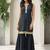 Women Ethnic Motifs Printed Regular Thread Work Kurta with Sharara