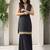 Women Ethnic Motifs Printed Regular Thread Work Kurta with Sharara