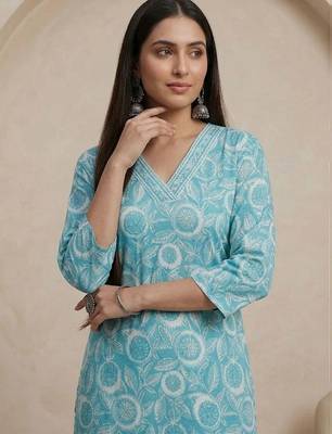 Women Ethnic Motifs Printed Regular Kurta with Trousers & With Dupatta 4