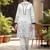 Women Floral Embroidered Regular Thread Work Kurta with Trousers & With Dupatta
