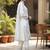 Women Floral Embroidered Regular Thread Work Kurta with Trousers & With Dupatta