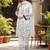 Women Floral Embroidered Regular Thread Work Kurta with Trousers & With Dupatta