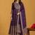 Women Ethnic Motifs Printed Panelled Kurta with Trousers & With Dupatta