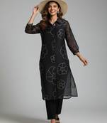 Women Bandhani Printed Kurta with Trousers