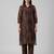 Women Bandhani Printed Regular Chanderi Silk Kurta with Trousers