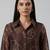 Women Bandhani Printed Regular Chanderi Silk Kurta with Trousers