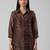 Women Bandhani Printed Regular Chanderi Silk Kurta with Trousers