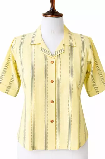 Women Textured Casual Shirt Top