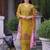 Floral Embroidered Thread Work  Cotton Straight Kurta With Trousers & Dupatta