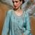 Women Floral Embroidered Regular Thread Work Kurta with Trousers & With Dupatta