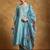 Women Floral Embroidered Regular Thread Work Kurta with Trousers & With Dupatta