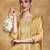 Women Floral Yoke Design Kurta with Trousers & Dupatta