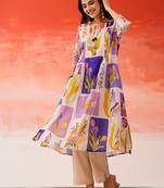 Women Floral Printed Regular Kurta with Trousers