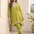 Women Regular Thread Work Kurta with Trousers