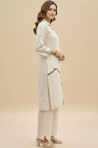 Women Printed Regular Kurta with Palazzos