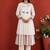 Women Tiered Kurta with Trousers