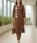 Women Regular Kurta with Trousers