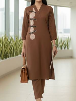 Women Regular Kurta with Trousers 2