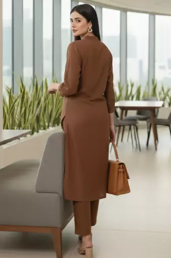 Women Regular Kurta with Trousers
