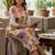 Mul Cotton Printed Kurta With Trousers