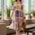 Mul Cotton Printed Kurta With Trousers