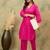 Women Solid Kurta with Trousers