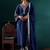 Women Ethnic Motifs Embroidered Kurta with Embroidered Trousers & With Dupatta