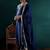 Women Ethnic Motifs Embroidered Kurta with Embroidered Trousers & With Dupatta