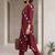 Women Printed Regular Kurta with Trousers