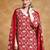 Women Floral Printed V Neck Kurta Set With Dupatta