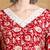 Women Floral Printed V Neck Kurta Set With Dupatta
