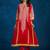Women Printed Regular Kurta with Trousers