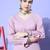 Women Regular Silk Crepe Kurta with Trousers