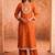 Women Ethnic Motifs Embroidered Regular Thread Work Kurta with Palazzos & With Dupatta