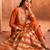 Women Ethnic Motifs Embroidered Regular Thread Work Kurta with Palazzos & With Dupatta